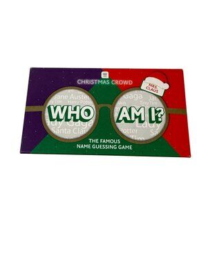 Christmas Crowd "Who Am I?" Game Holiday Party Game Night Family Fun Silly